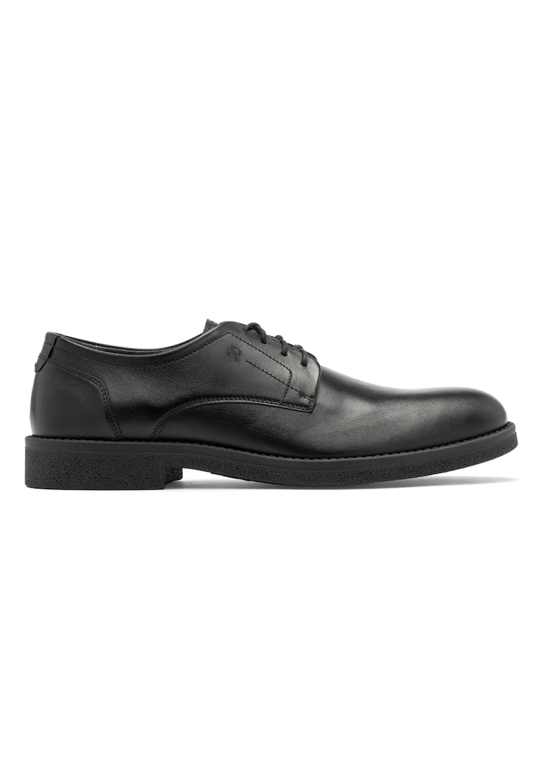 Pantofi derby din piele Olivier - Negru