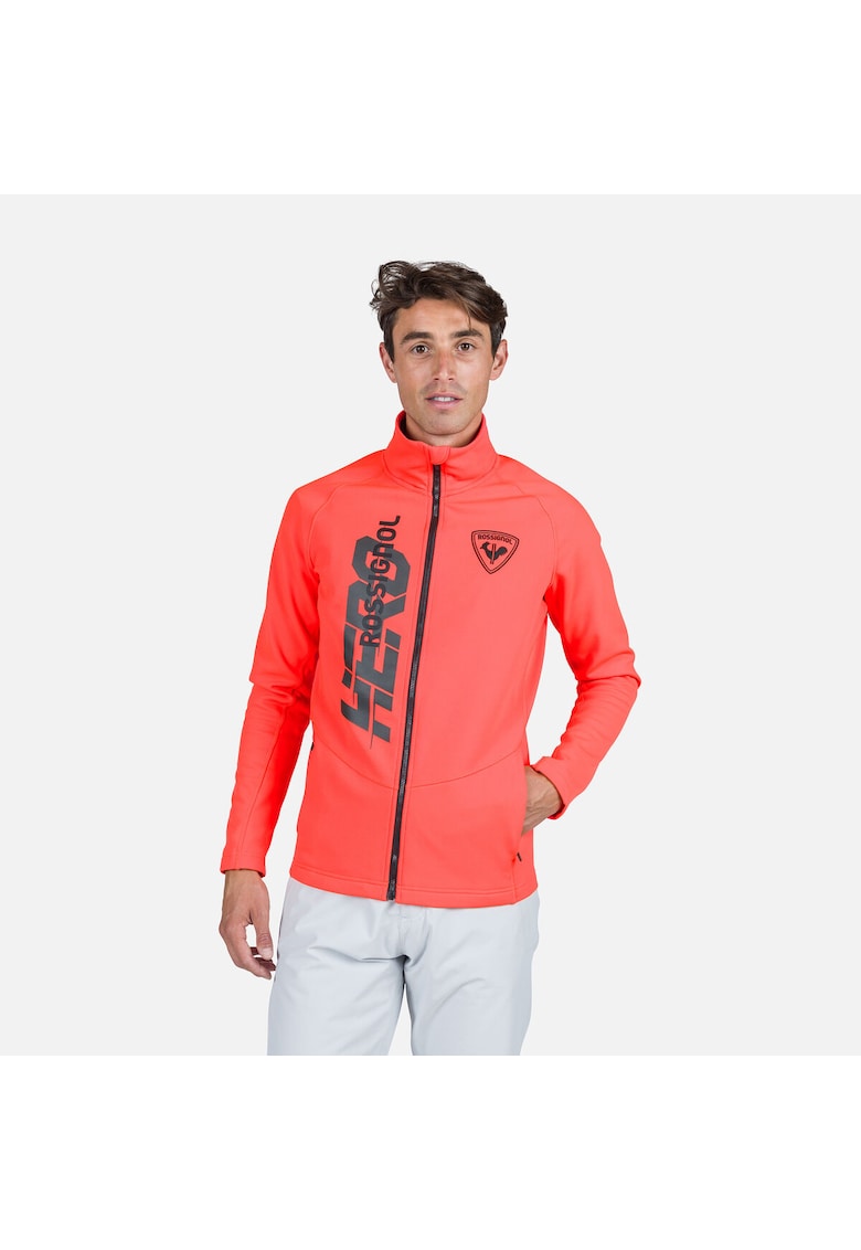 Jacheta  New Hero Classique Clim - cu fermoar - rosu - pentru barbati