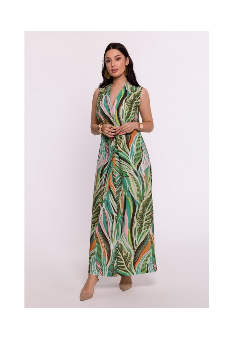 Rochie maxi cu imprimeu -