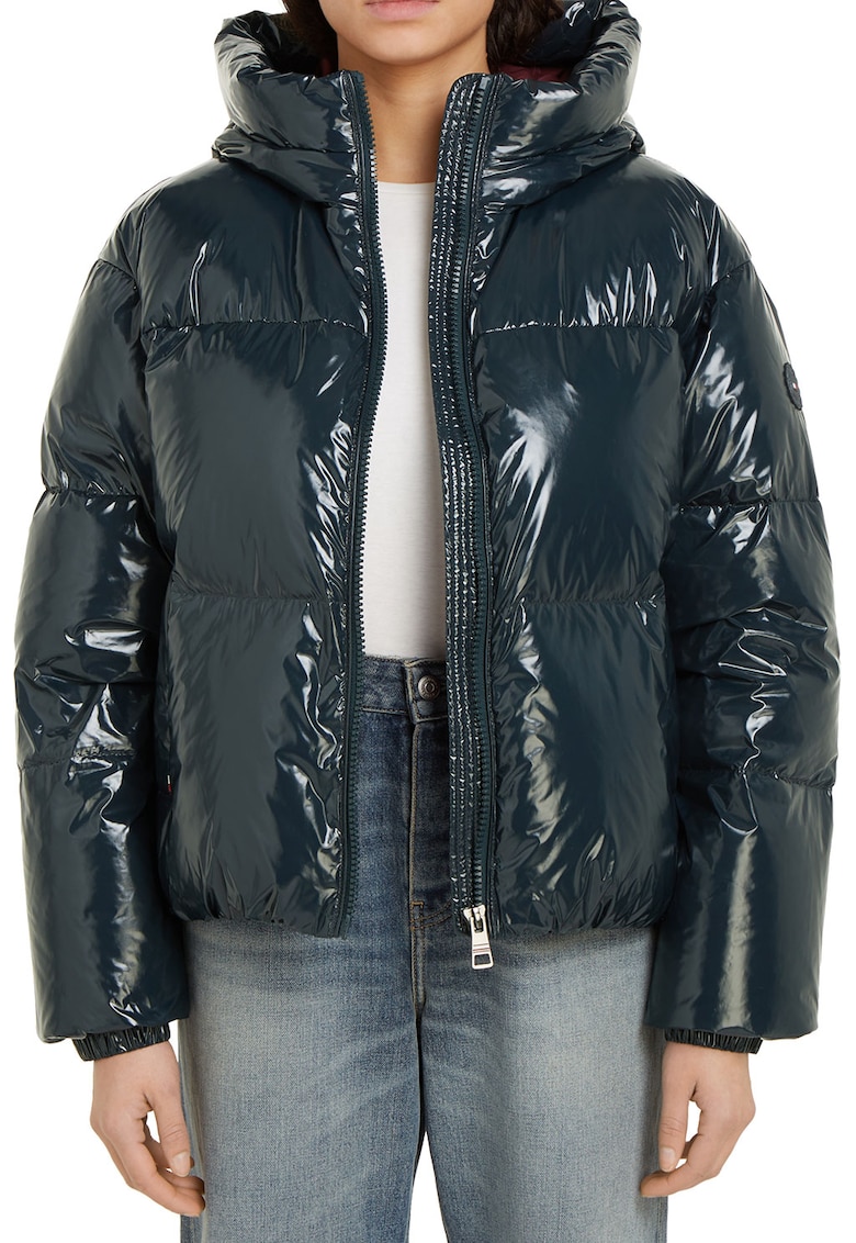 Geaca cu gluga si vatelina