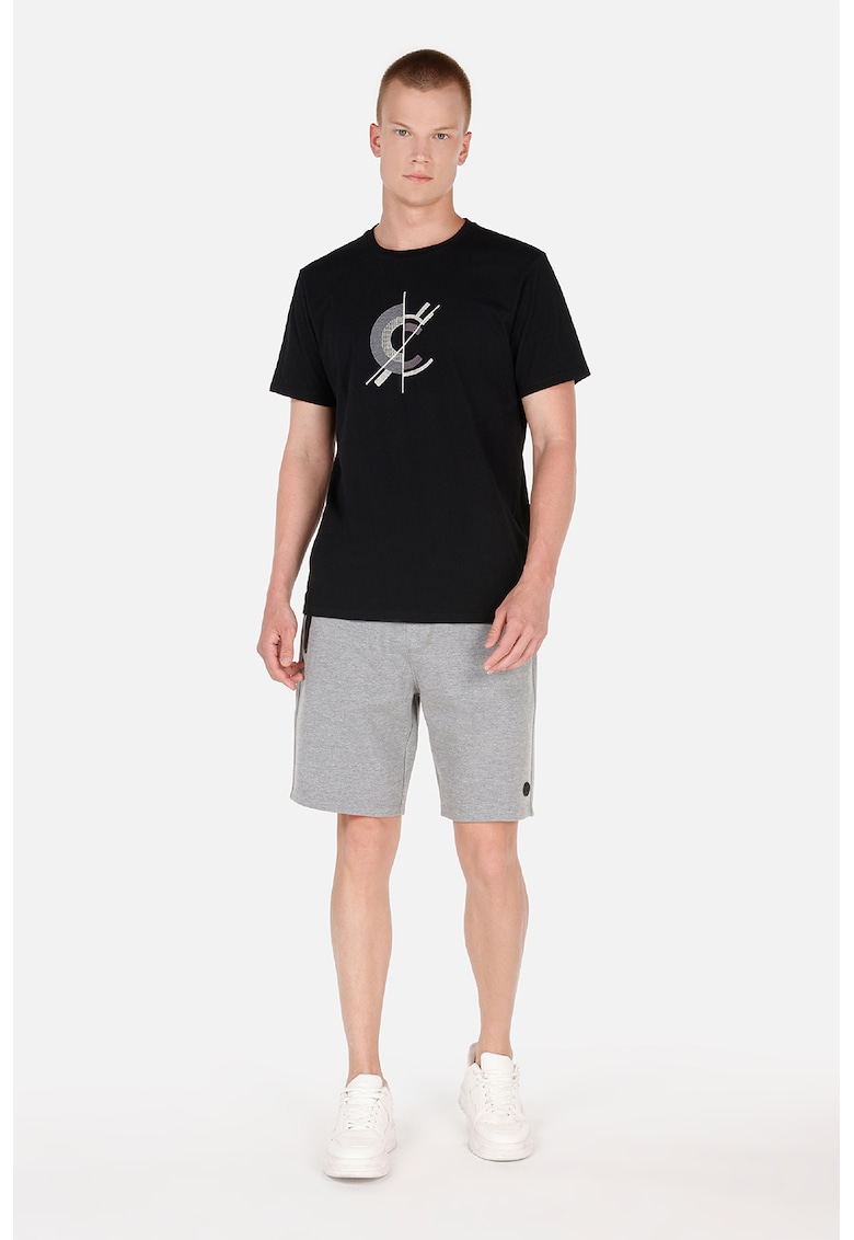 Pantaloni scurti cu talie medie