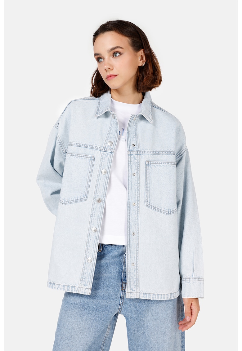 Camasa lejera din denim