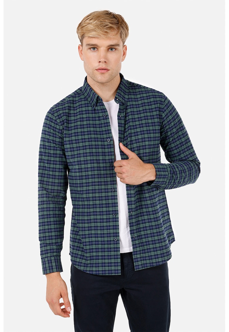 Camasa de bumbac in carouri