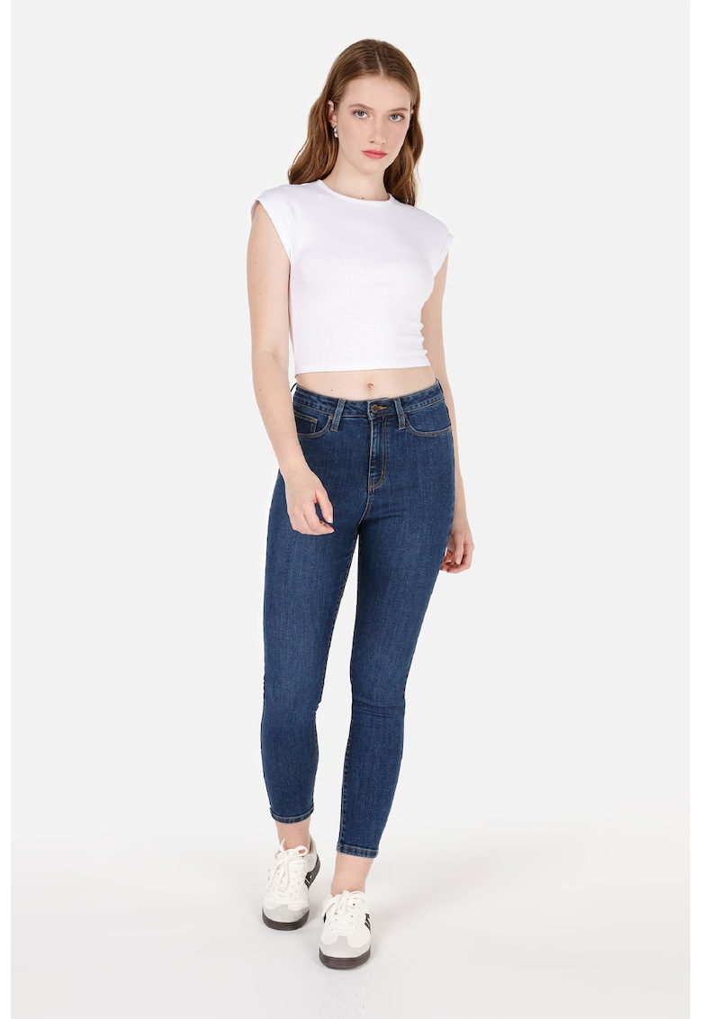 Blugi crop skinny