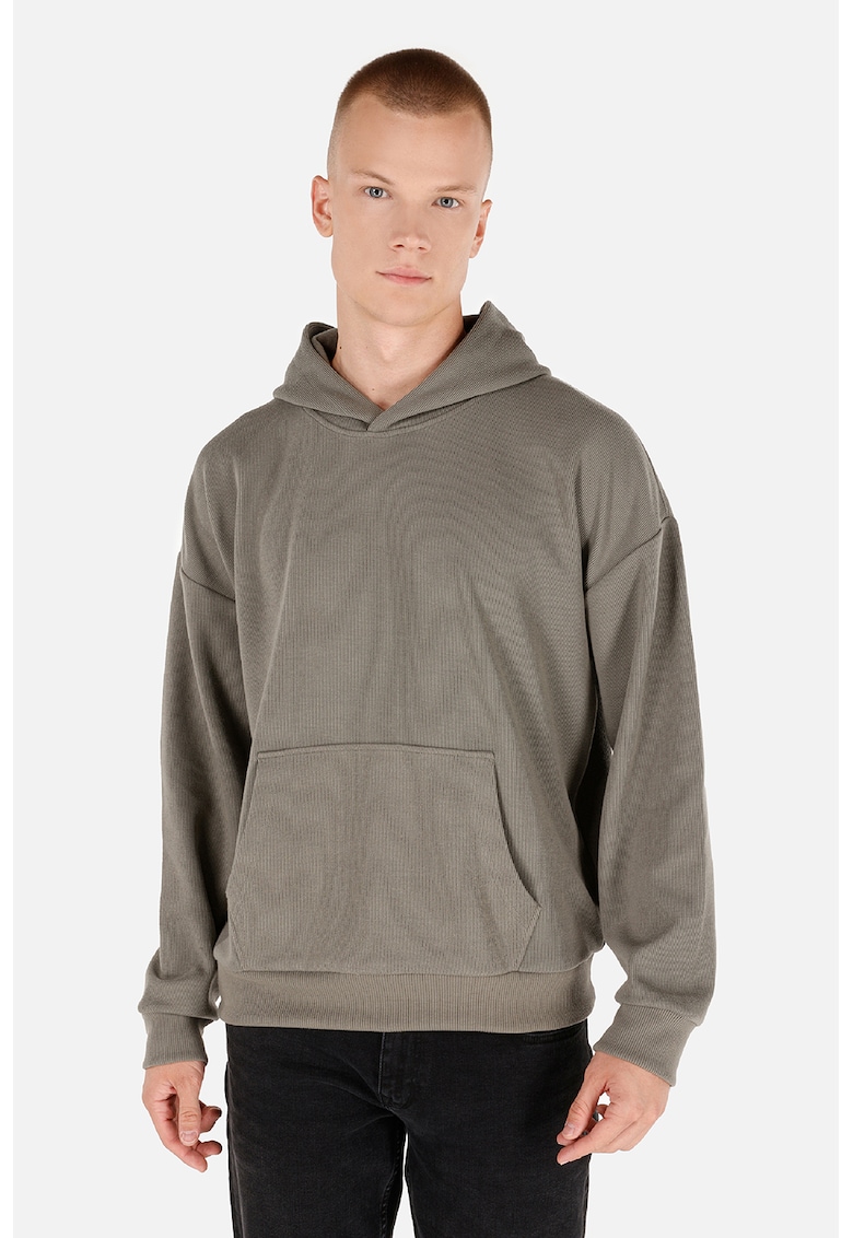 Hanorac uni cu buzunar kangaroo