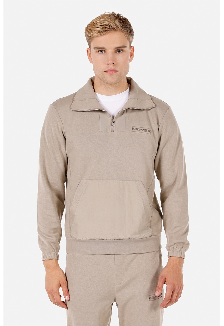 Bluza de trening cu buzunar kangaroo