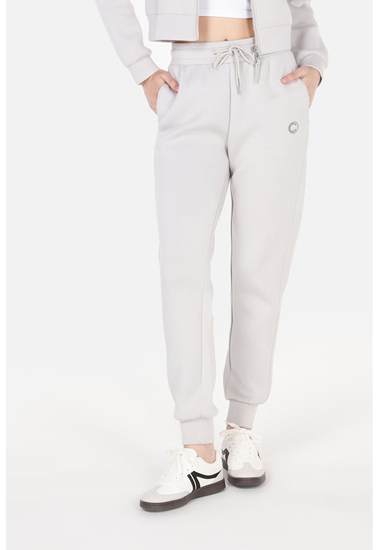 Pantaloni de trening regular fit cu snururi Pantaloni de trening regular fit cu snururi