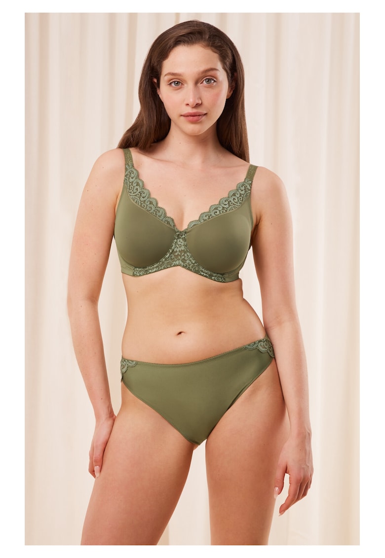 AMOURETTE W01 Sutien minimizer verde