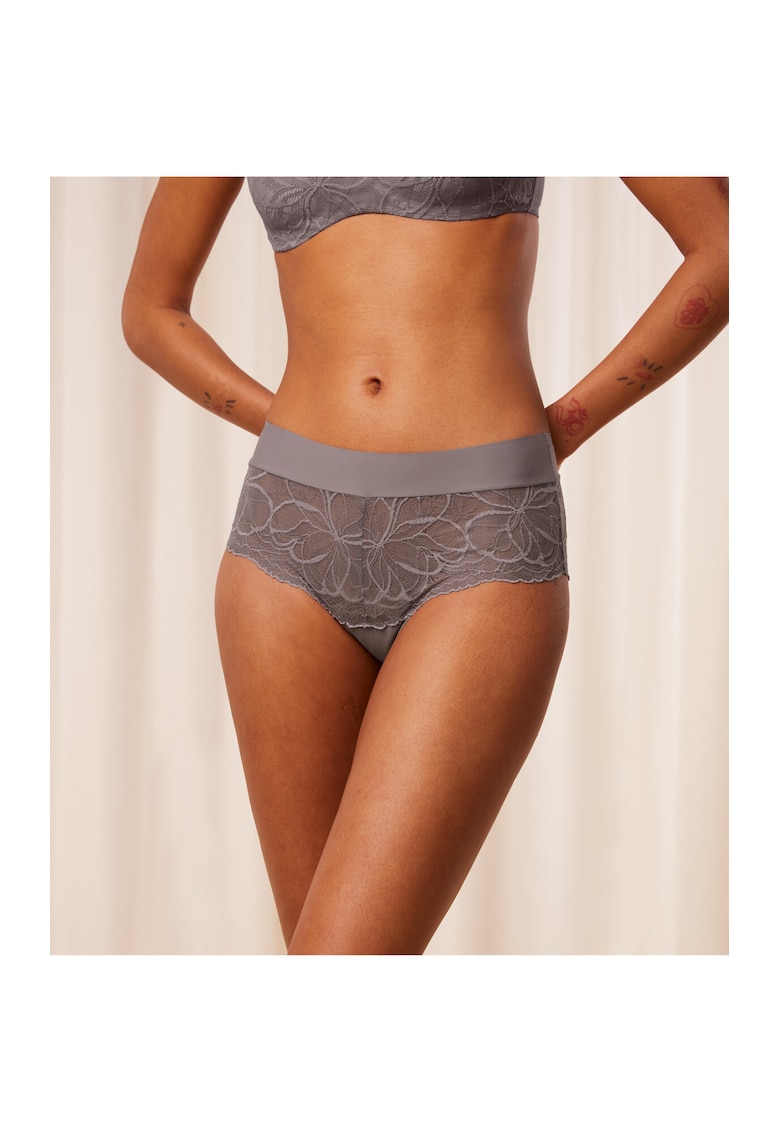 BODY MAKE-UP ILLUSION LACE Chilot short gri