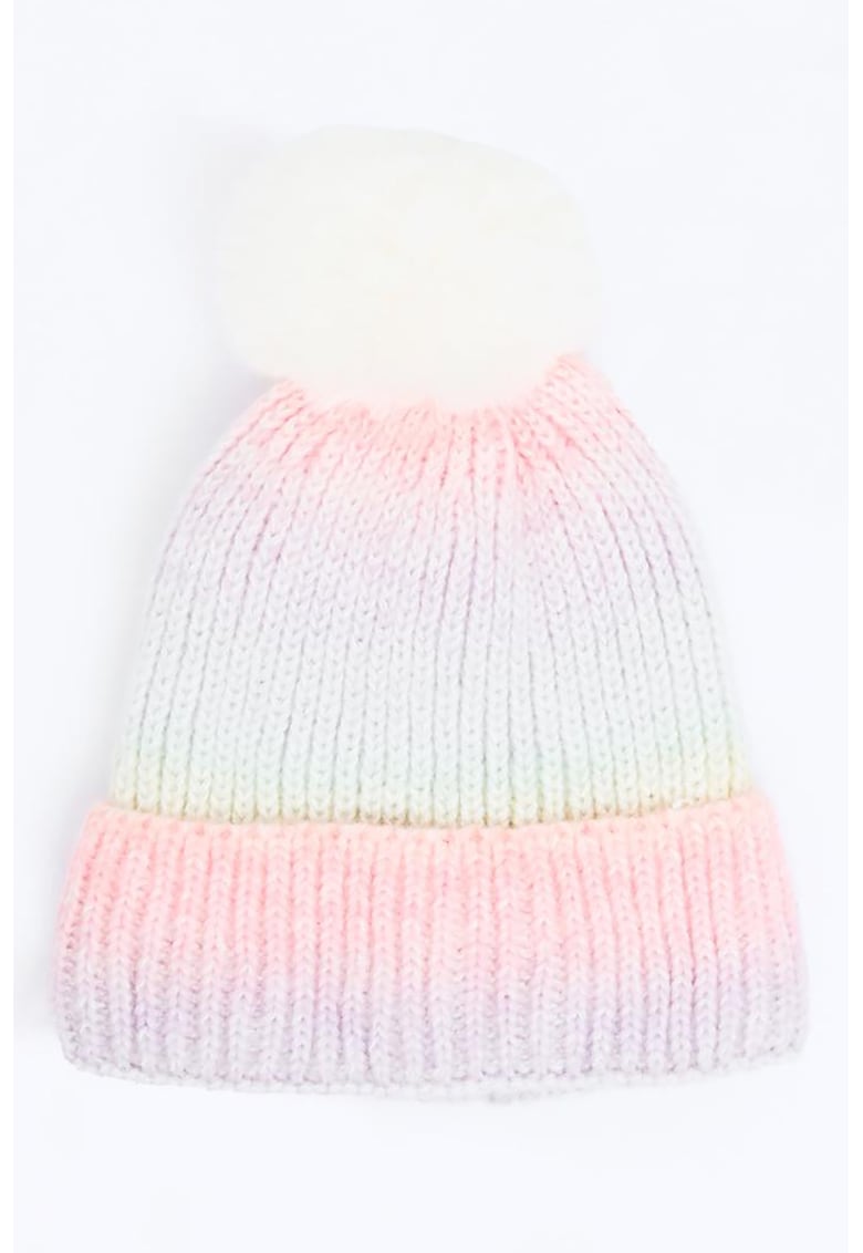 Caciula cu model tie-dye si ciucure Caciula cu model tie-dye si ciucure