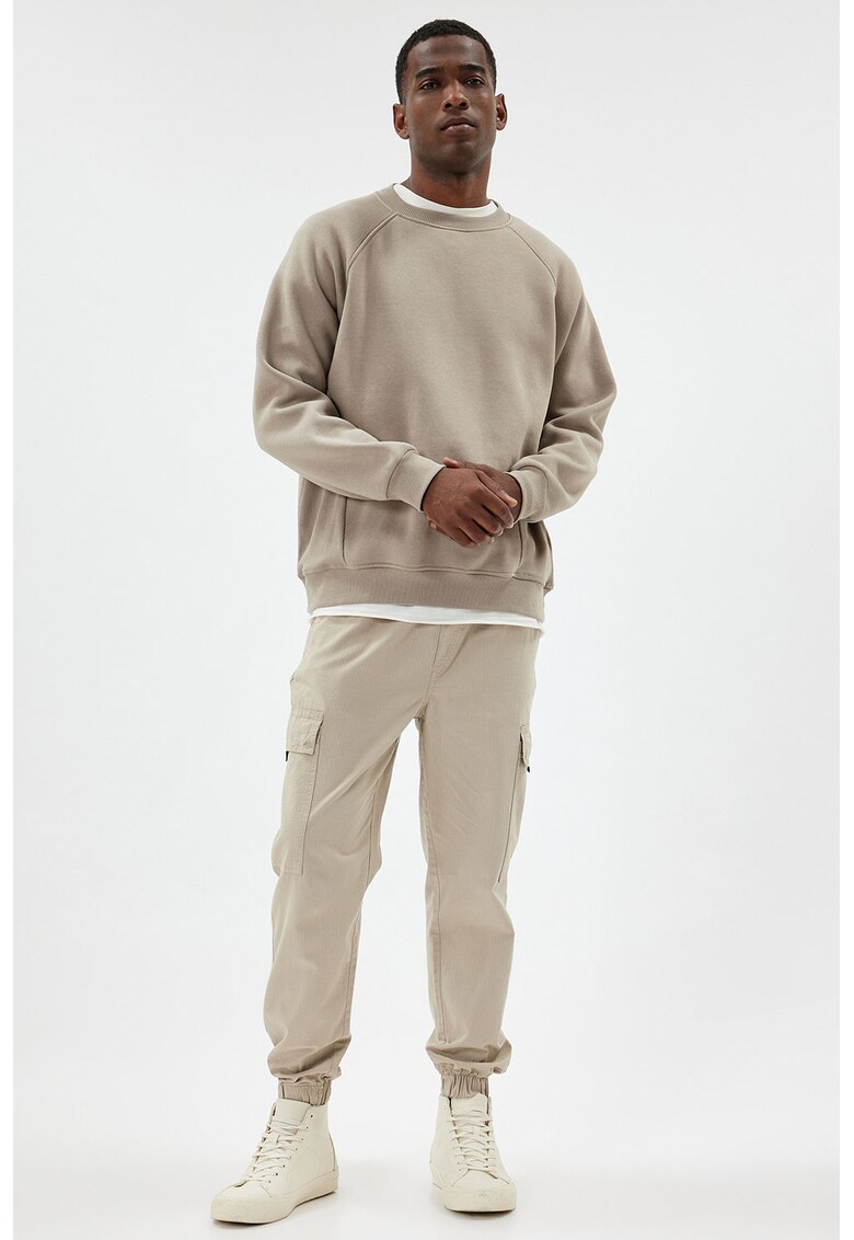 Pantaloni cargo cu snur - Bej