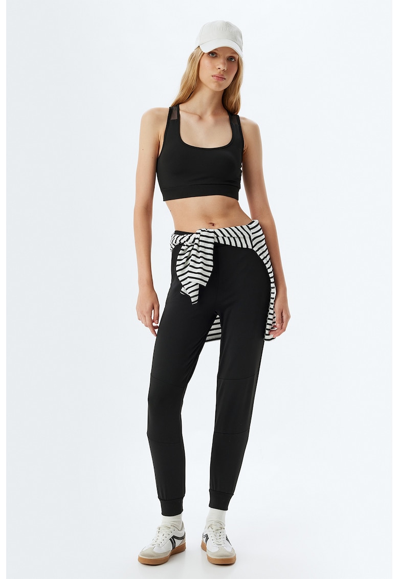 Pantaloni de trening crop conici