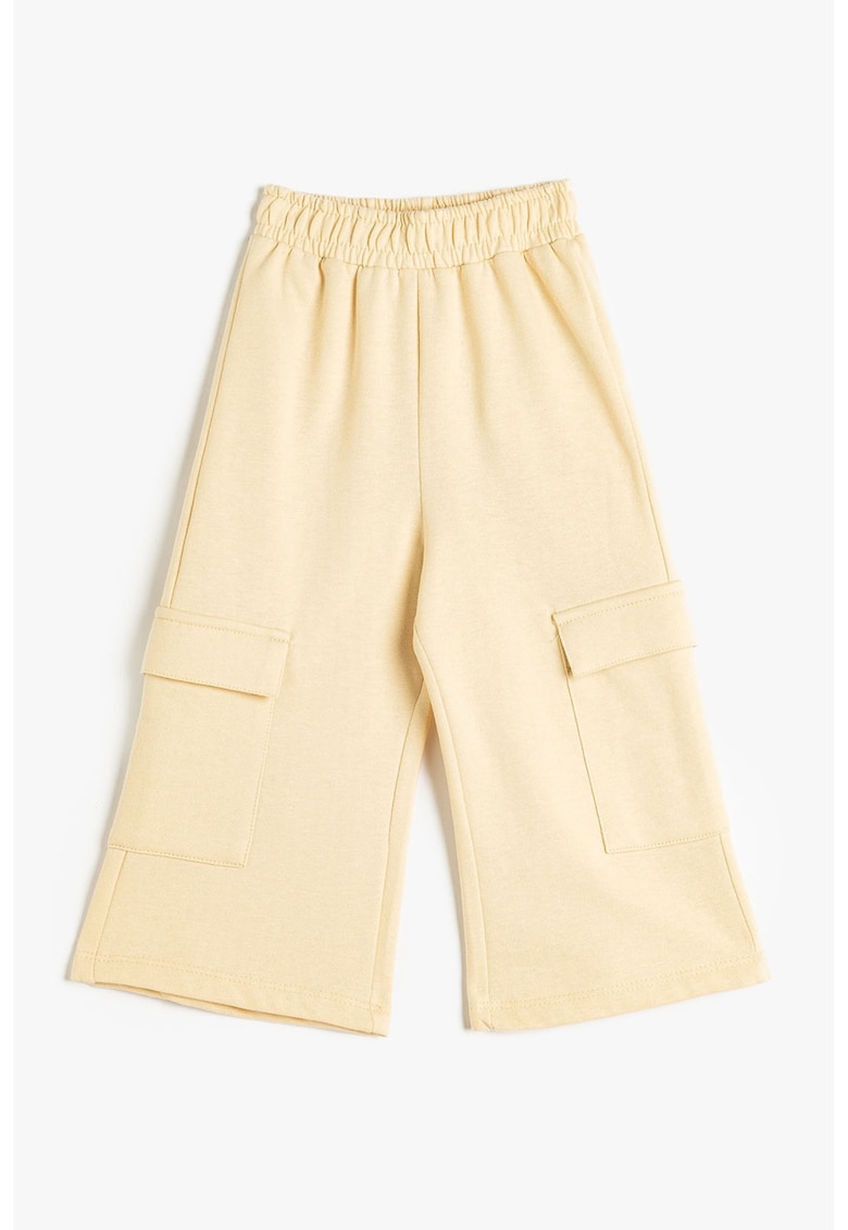 Pantaloni cargo de trening din bumbac