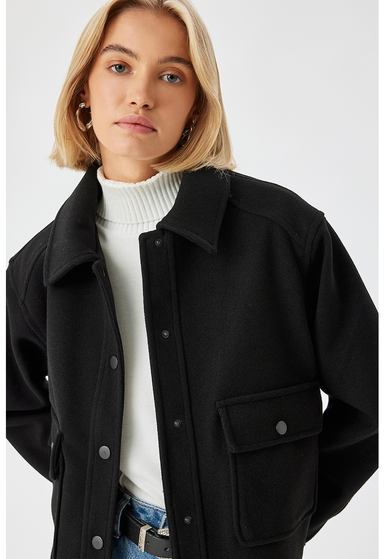 Jacheta cu buzunare frontale