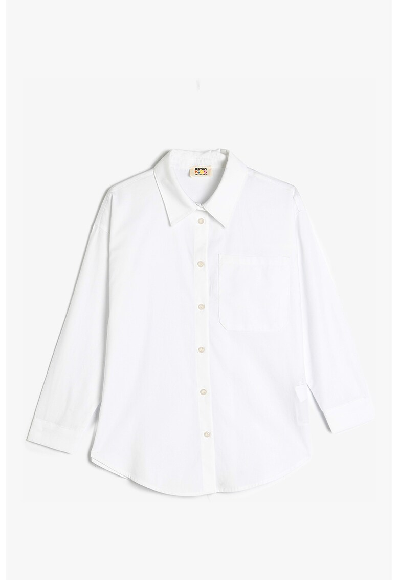 Camasa cu maneci lungi - Alb optic