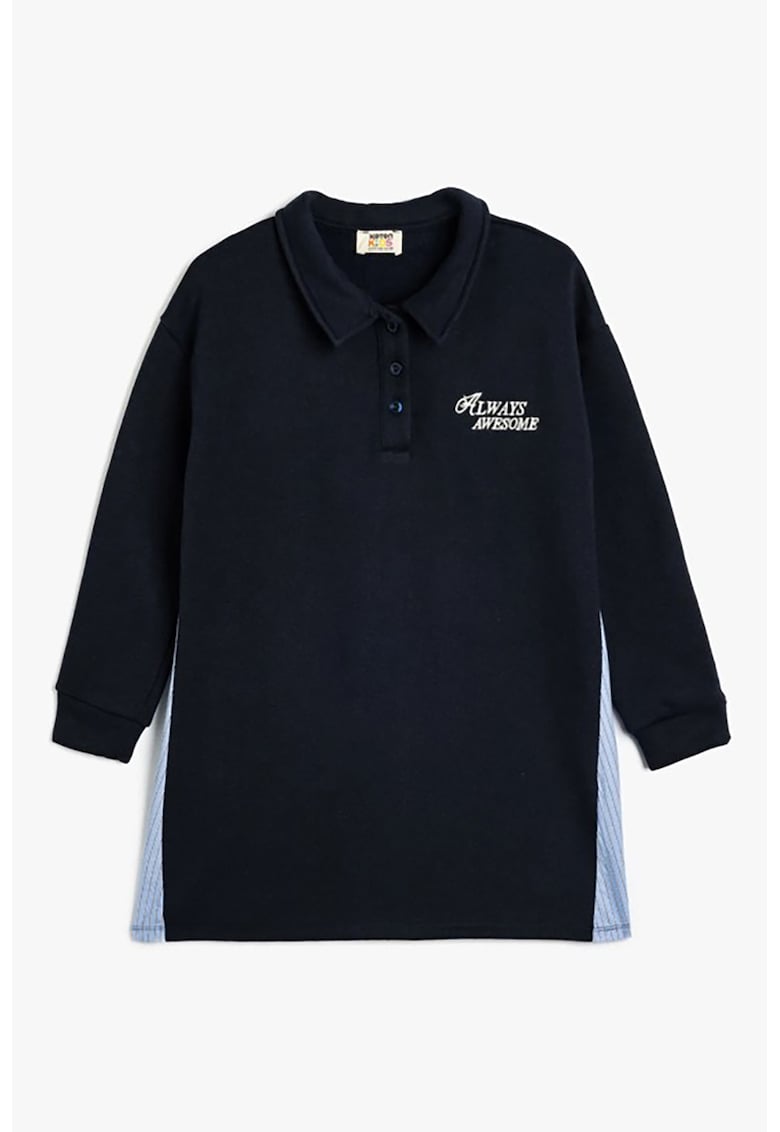 Rochie lejera cu imprimeu text