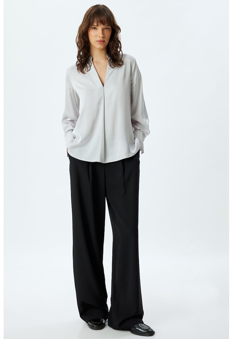 Bluza lejera de satin