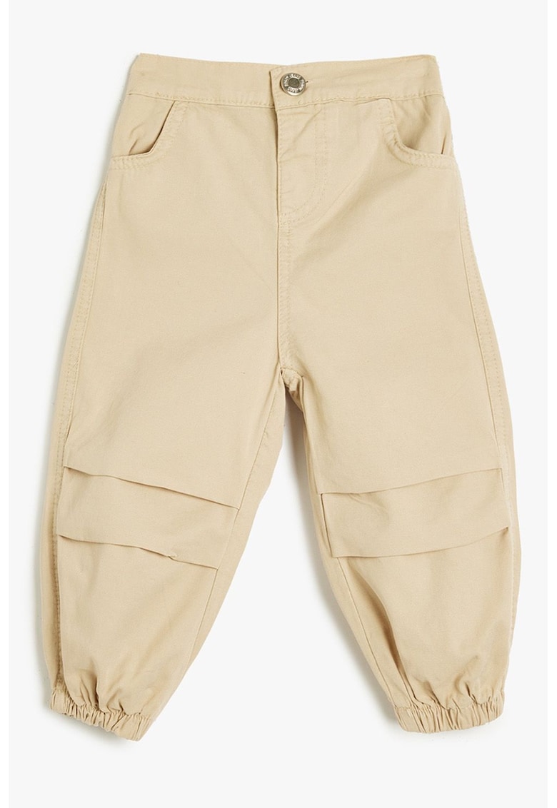 Pantaloni relaxed fit din bumbac