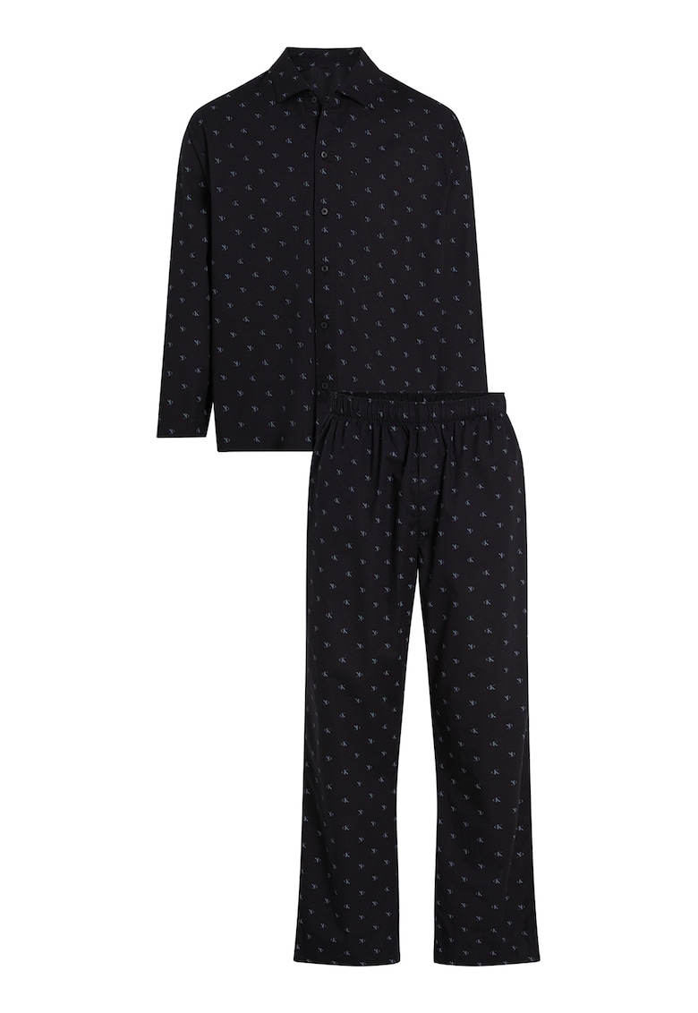 Pijama de bumbac cu logo Pijama de bumbac cu logo
