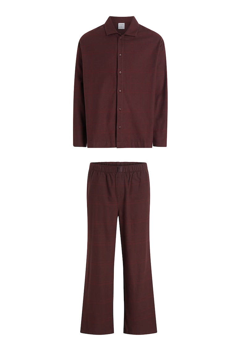 Pijama lunga de bumbac