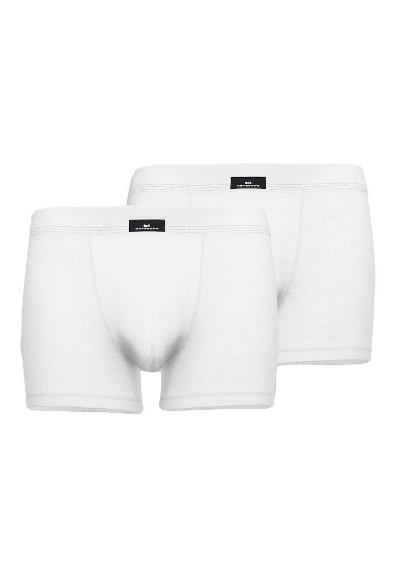 Set de boxeri din amestec de bumbac – 2 perechi – Alb Set de boxeri din amestec de bumbac – 2 perechi – Alb