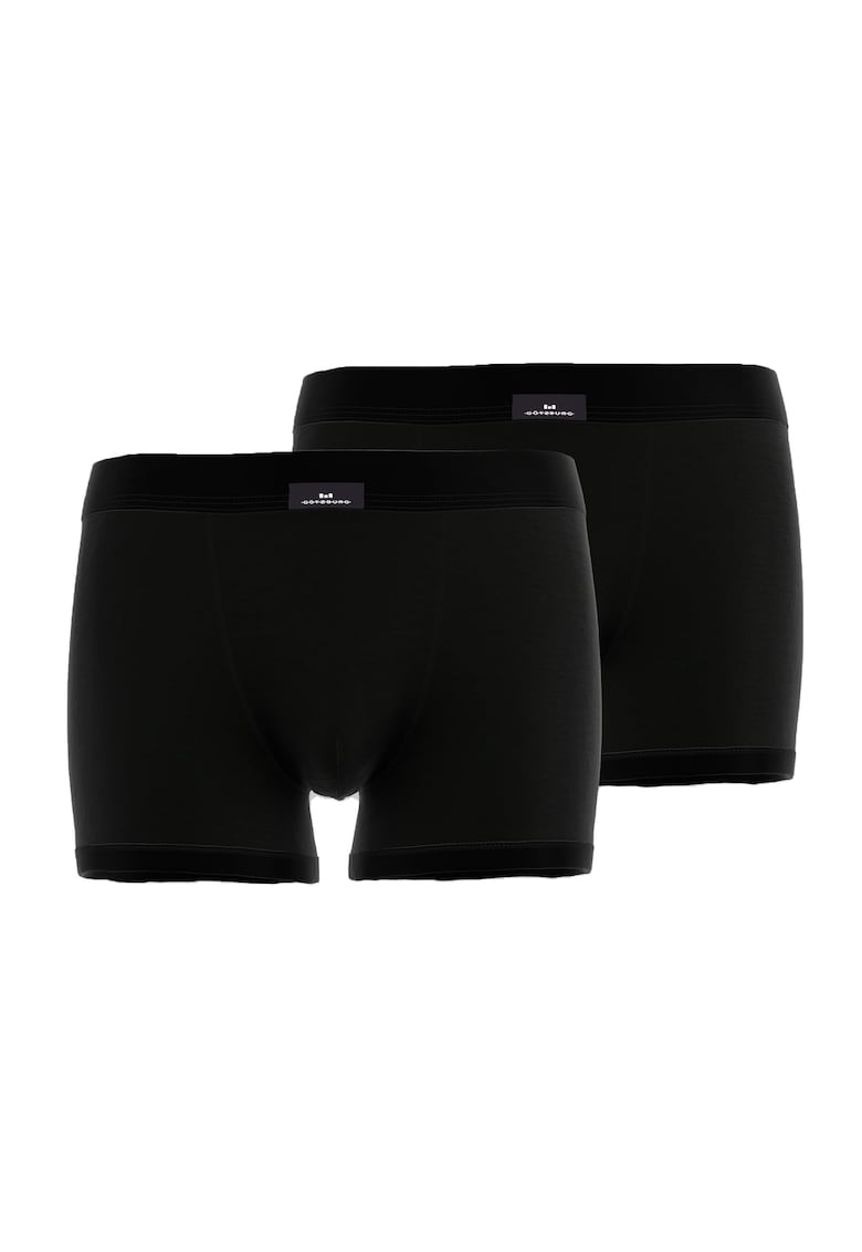 Set de boxeri din amestec de bumbac – 2 perechi – Negru Set de boxeri din amestec de bumbac – 2 perechi – Negru