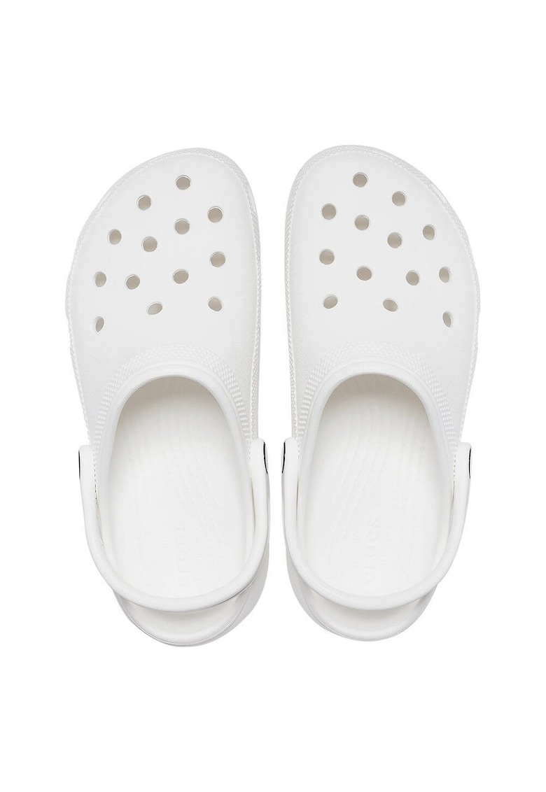 Saboti Women's Classic Platform Clog 42-43 EU - W11 US Alb - White
