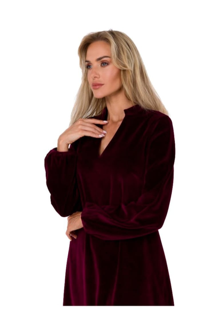 Rochie mini dama - Made of Emotion - Wonja - Visiniu