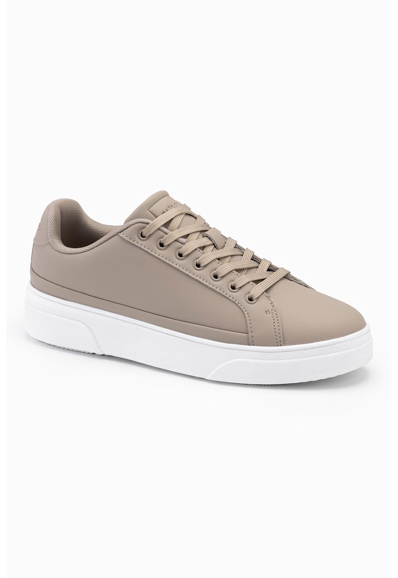 Pantofi sport low-cut de piele ecologica