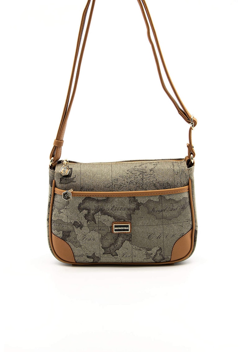 Geanta crossbody de piele ecologica