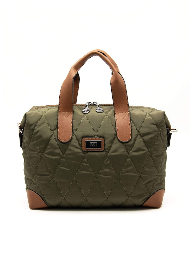 Geanta duffle cu logo - Maro