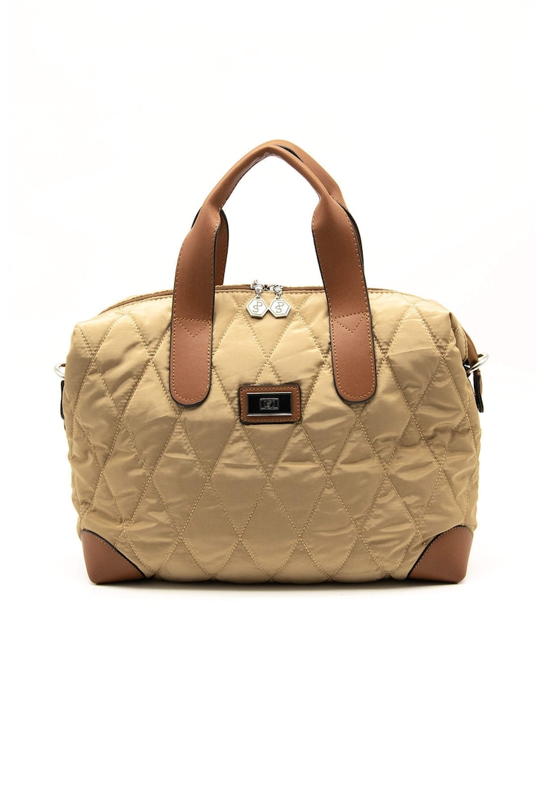 Geanta duffle cu logo - Maro