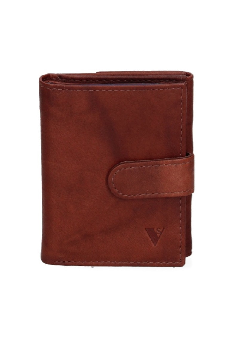 Portofel din piele ecologica - Maro taupe