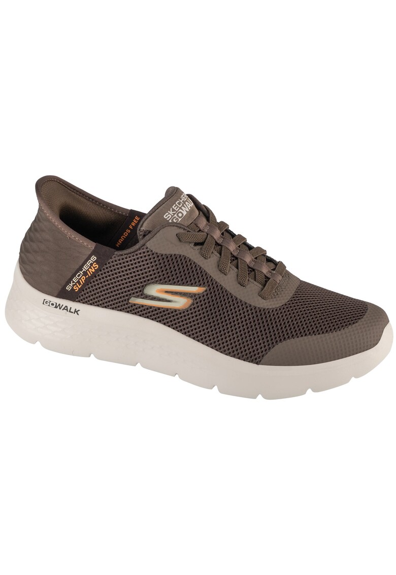 Pantofi sport slip-ins tricotati GO WALK® Flex - Maro