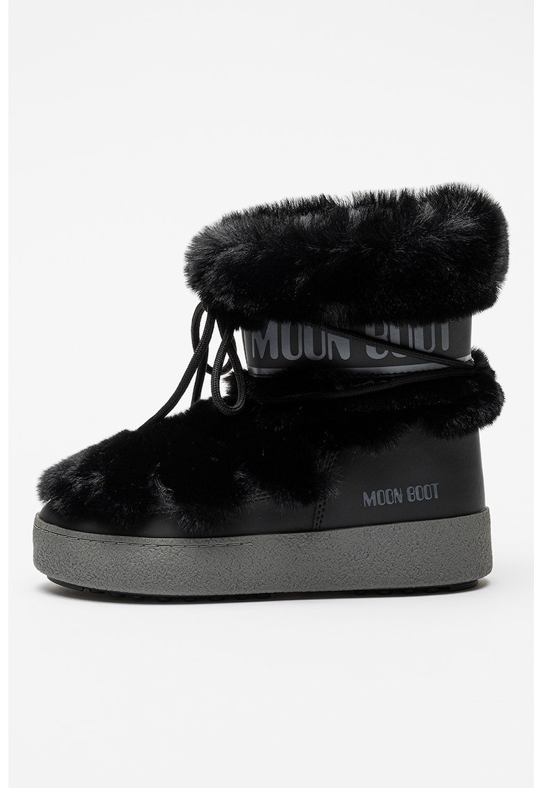 Ghete cu garnituri din blana sintetica