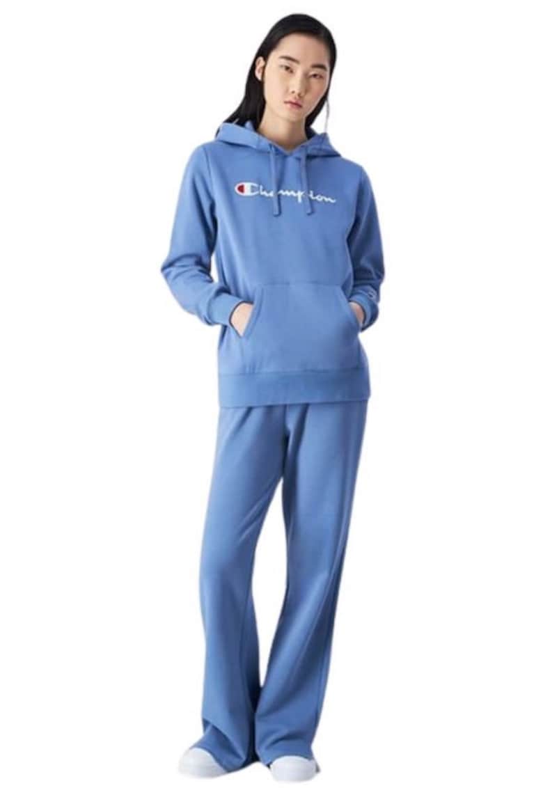 Hanorac dama 117529 - Bumbac/Poliester - Albastru