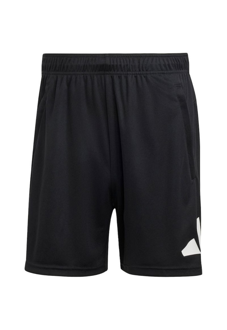 Pantaloni scurti barbati - Train Essentials - tehnologie Aeroready - negru - poliester reciclat