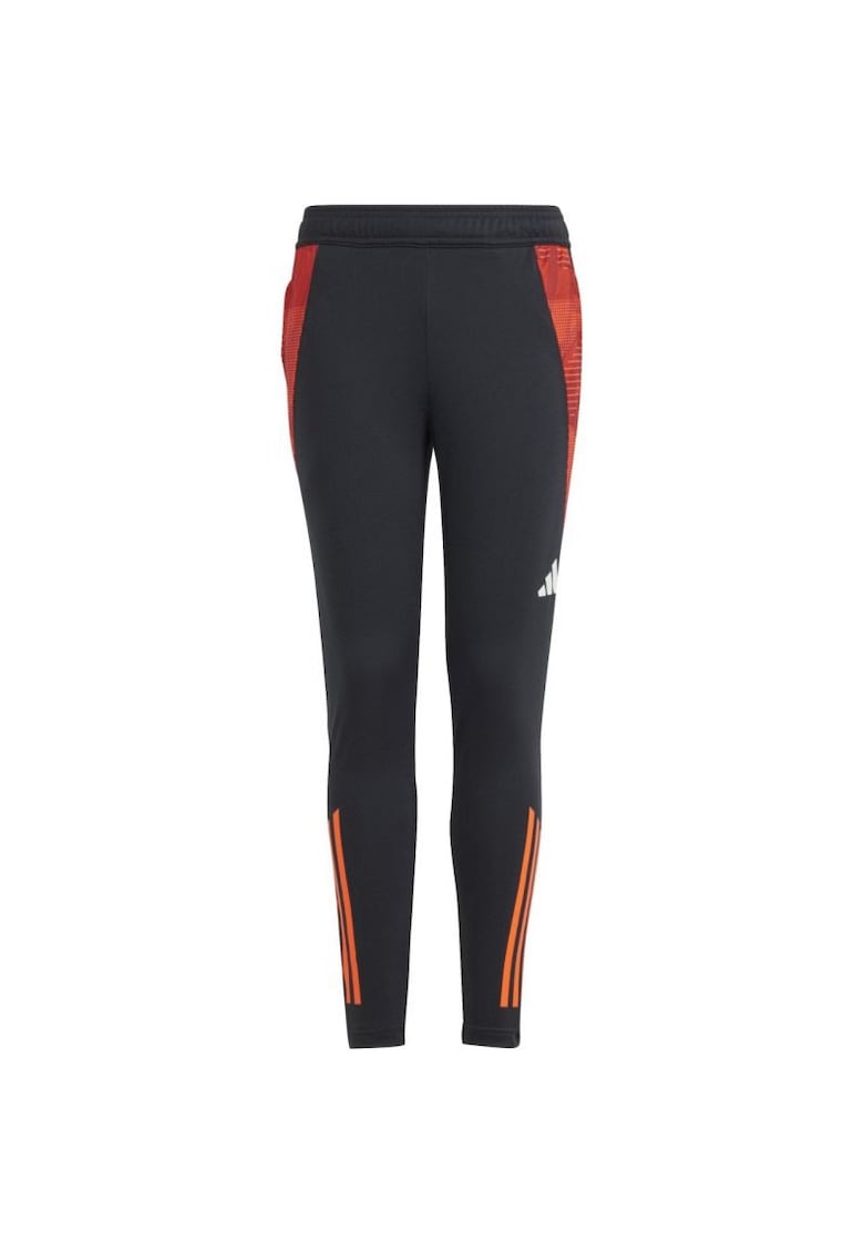 Pantaloni sport copii Competition Training Jr - Poliester - Negru/Portocaliu