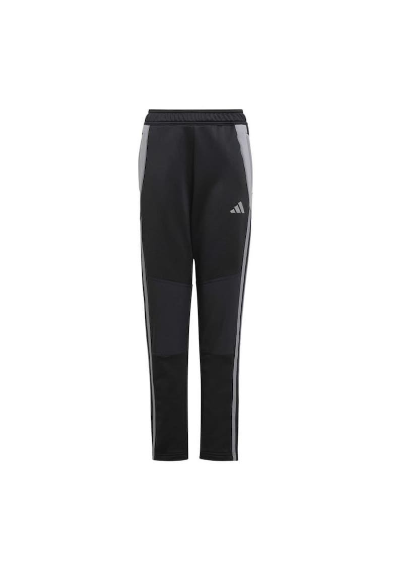 Pantaloni sport copii - Tiro 24 Winterized Jr - negru - poliester - set