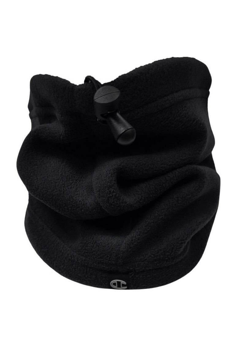 Fular unisex - protectie gat - poliester - negru