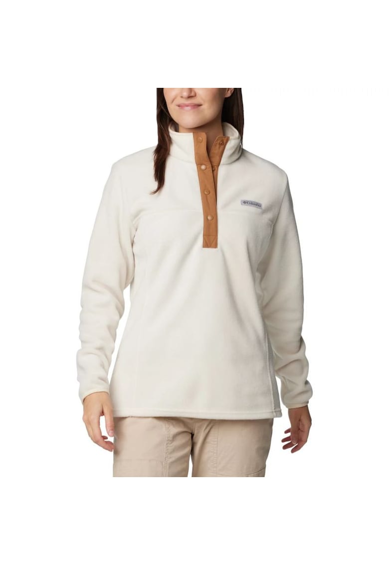 Hanorac Benton Springs 1/2 Snap Pull Over II W - femei - fleece - alb