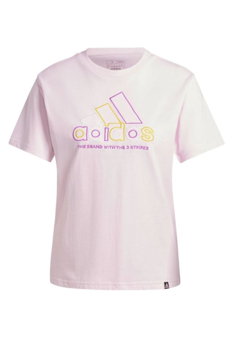 Tricou dama IY3413 - Bumbac - Alb