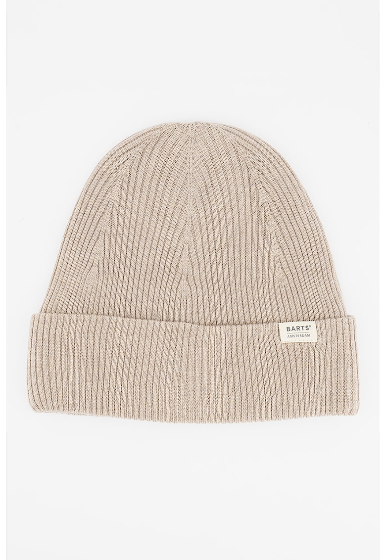 Caciula tricotata cu detaliu logo Caciula tricotata cu detaliu logo