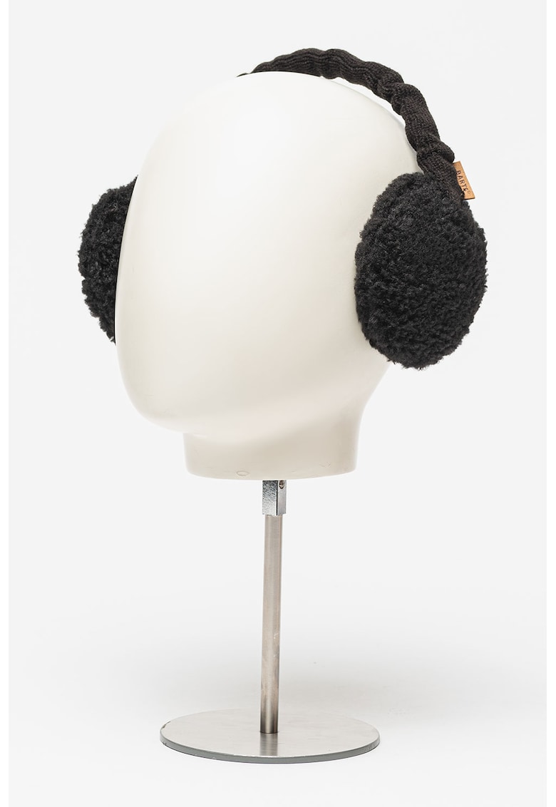 Barts Protectii de urechi din material teddy Browniez - Negru