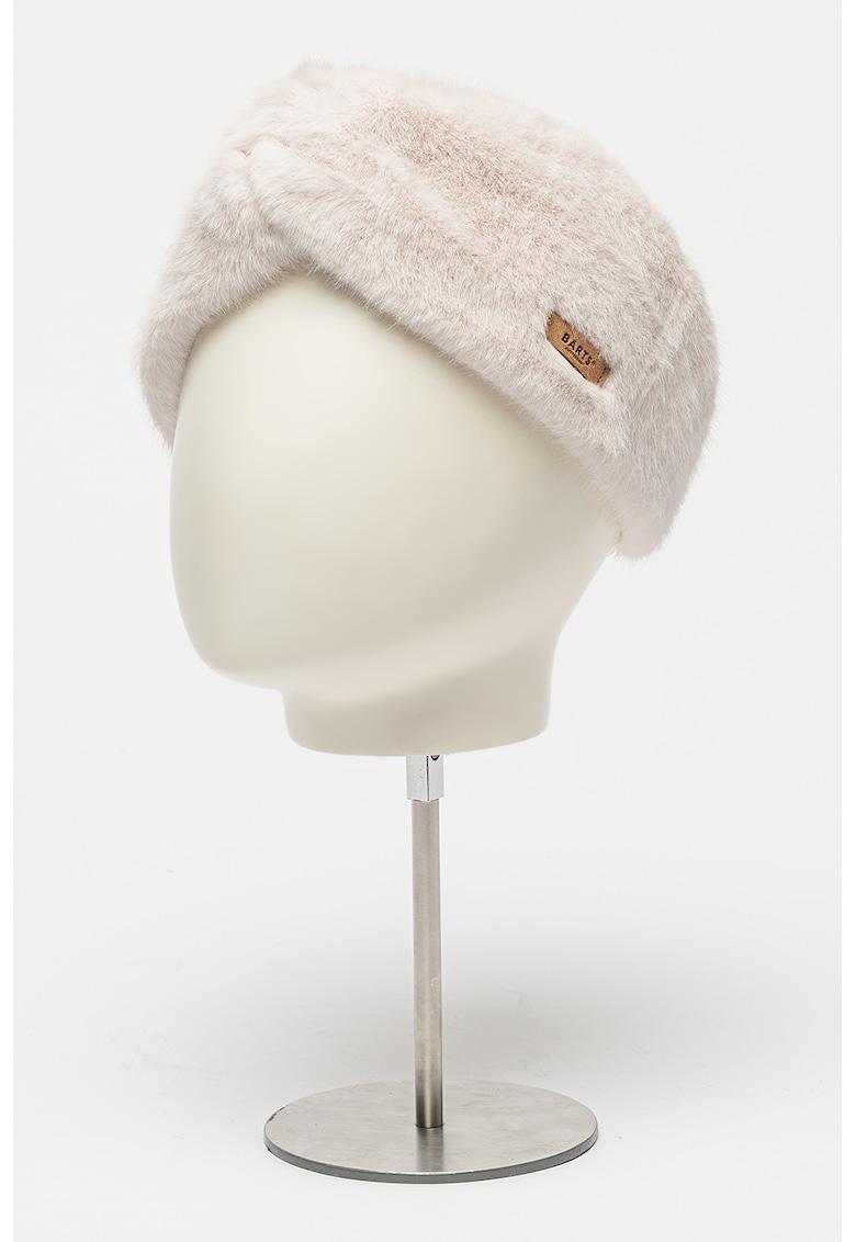 Bentita cu blana sintetica si design rasucit Breanne