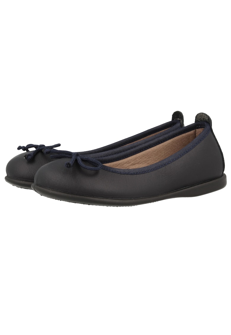 Balerini de piele - Bleumarin -