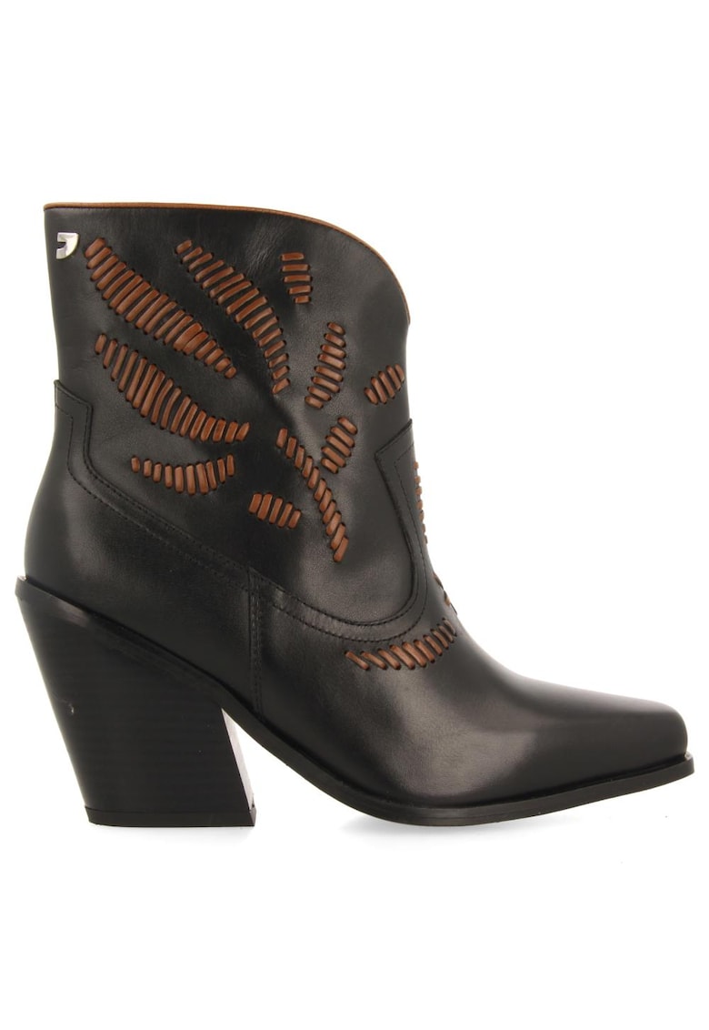 Botine western de piele Rajec