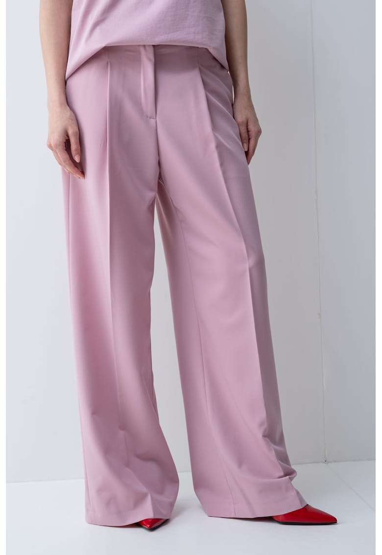 Pantaloni cu croiala ampla