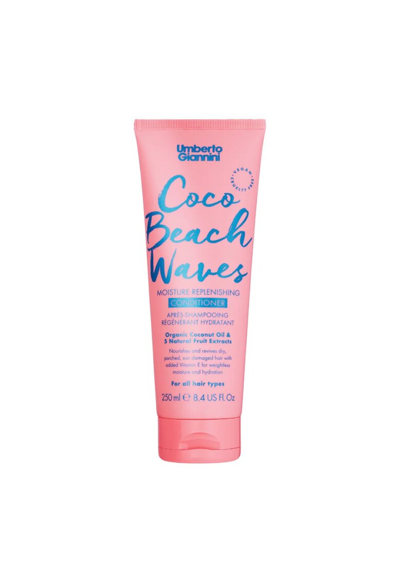 Balsam hidratant pentru bucle lejere - Coco Beach Waves - 250 ml