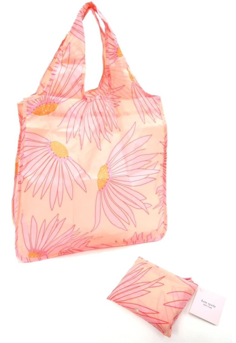 Geanta de cumparaturi - roz - 39x39x15cm - pliabila